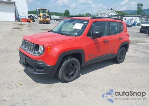 2015 Jeep Renegade Sport from USA, damaged, VIN ZACCJBAH0FPB67365